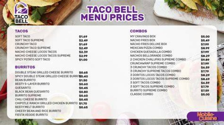How many calories are in a Taco Bell 12 pack?