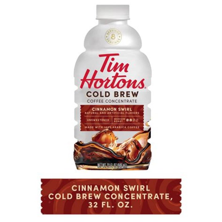 How many calories are in a Tim Hortons cinnamon roll?