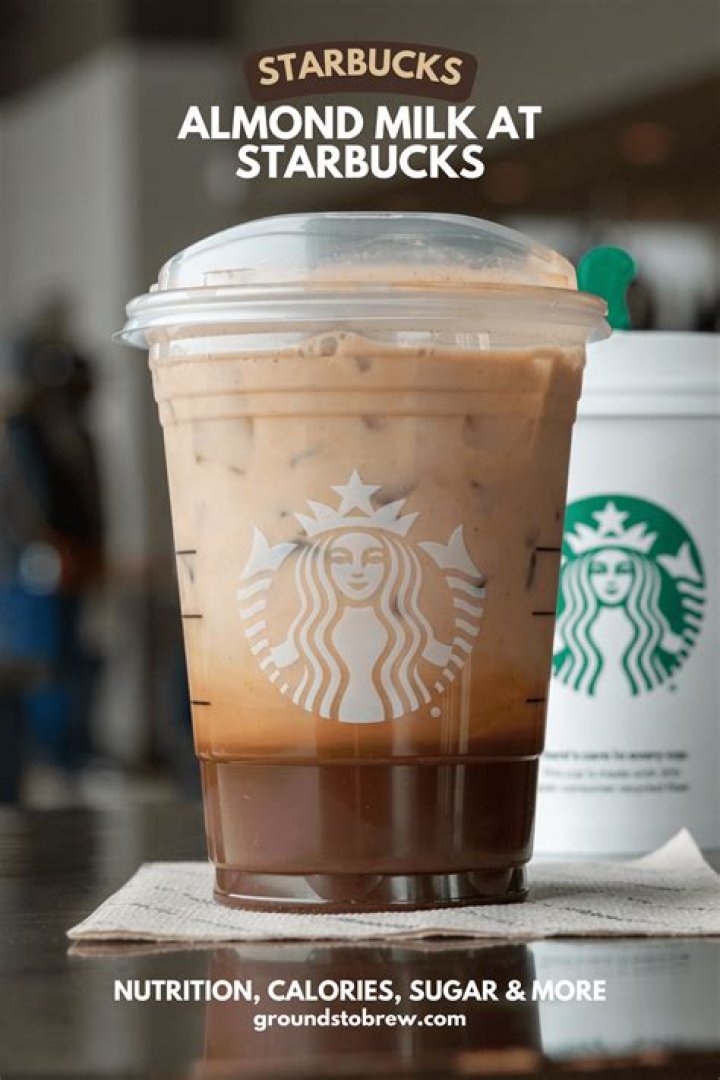 How many calories are in an unsweetened almond milk latte?