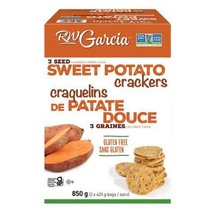 How many calories are in Costco sweet potato crackers?