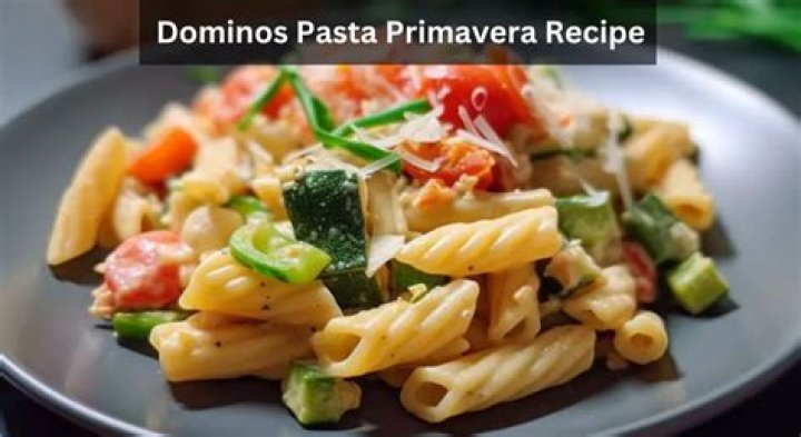 How many calories are in Dominos pasta primavera?