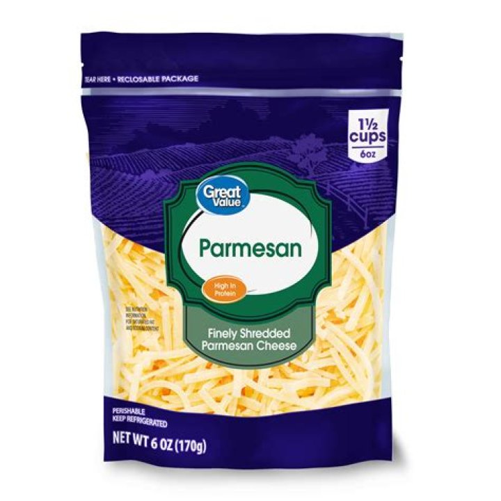 How many calories are in grated Parmesan cheese?