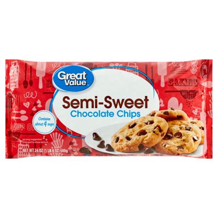 How many calories are in one cup of semi-sweet Chocolate Chips?