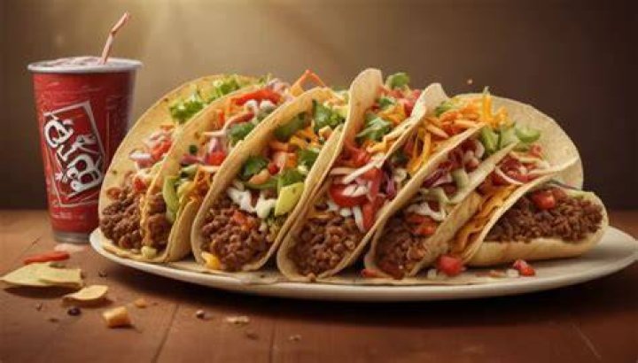How many calories are Jack in the Box tacos?