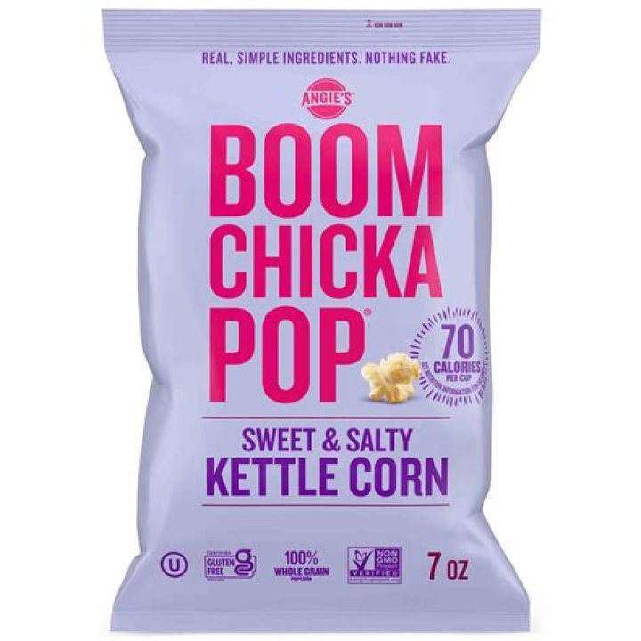 How many calories in a bag of boom chicka pop light kettle corn?