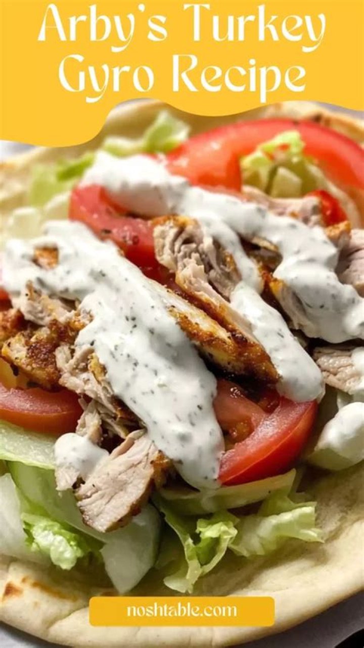 How many calories in a turkey gyro from Arby’s?