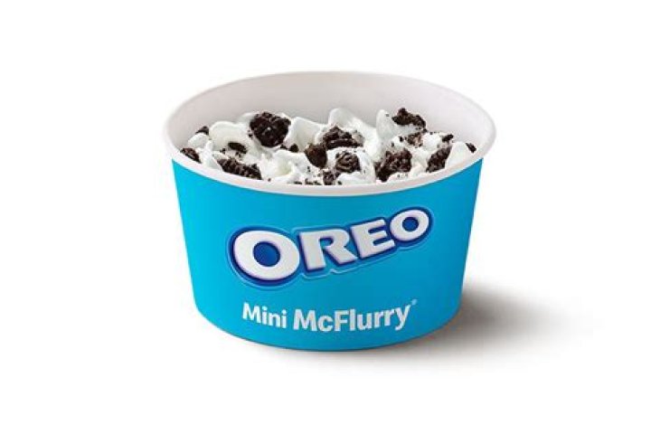 How many calories in an Oreo Shamrock McFlurry?