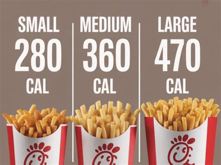 How many calories in Chick-fil-A fries?