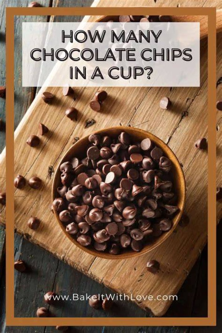 How many calories is 1/4 cup Chocolate Chips?