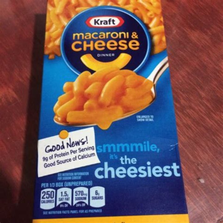 How many calories is 1 cup of Kraft mac and cheese?