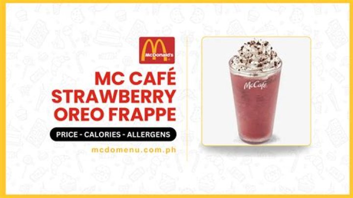 How many calories is an Oreo frappe from mcdonalds?
