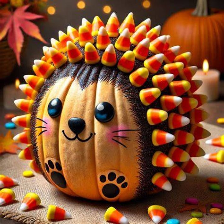 How many carbs are in a candy corn pumpkin?