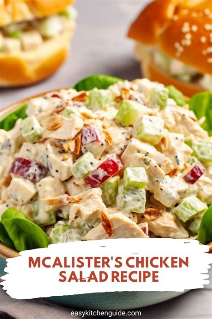 How many carbs are in a grilled chicken salad from McAlister’s?