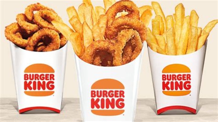 How many carbs are in a large onion ring from Burger King?