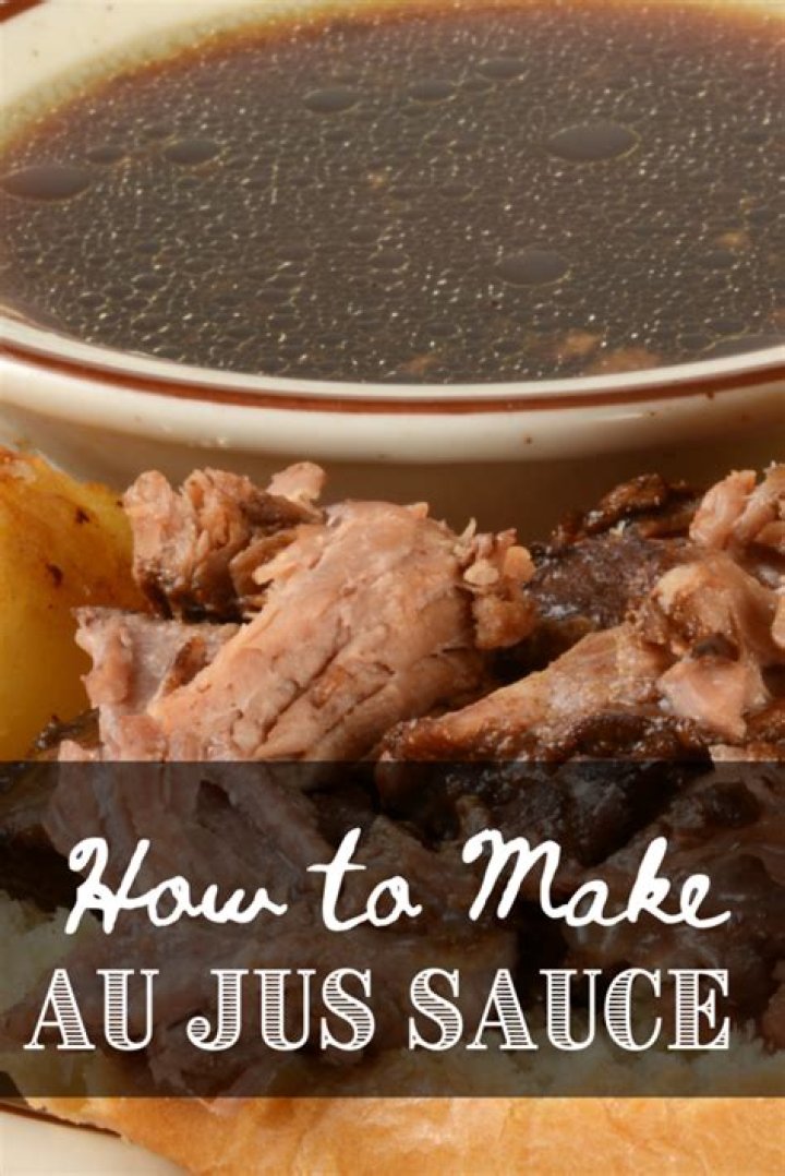 How many carbs are in au jus sauce?