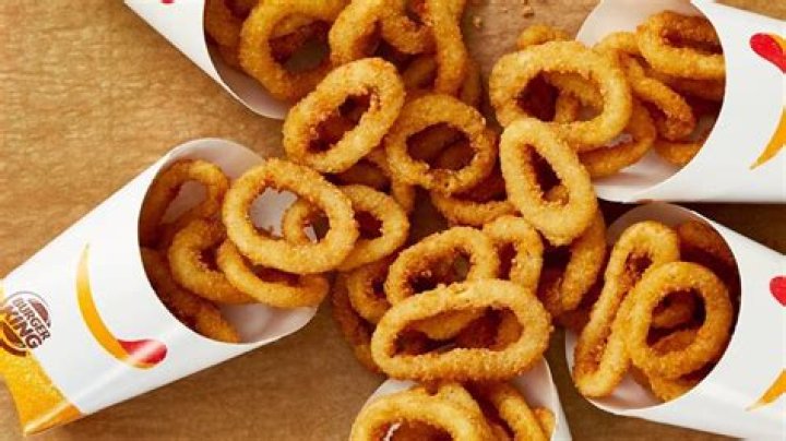 How many carbs are in Burger King onion rings?