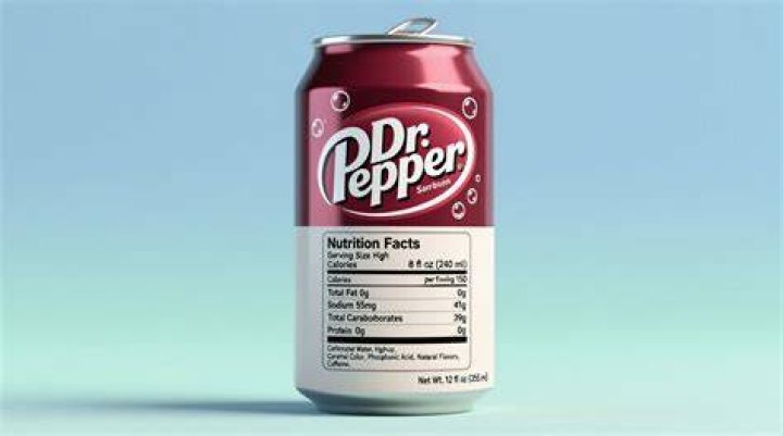 How many carbs in a 12 oz can of Dr Pepper?