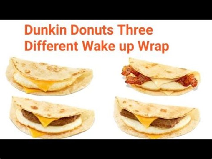 How many carbs in a sausage egg and cheese Wake Up Wrap from Dunkin Donuts?