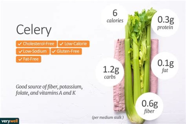 How many celery stalks is 8 oz?