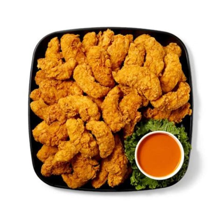 How many chicken tenders are in a Publix platter?