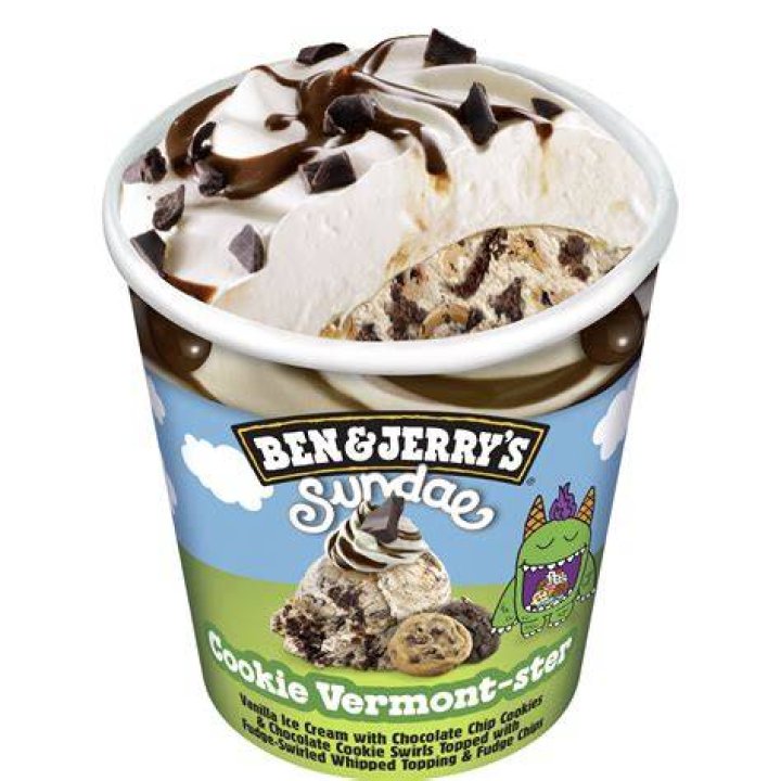 How many cups are in Ben and Jerry’s?