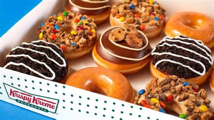 How many donuts does Krispy Kreme sell a day?