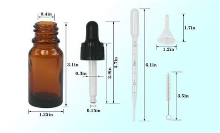How many drops are in a 30ml dropper?