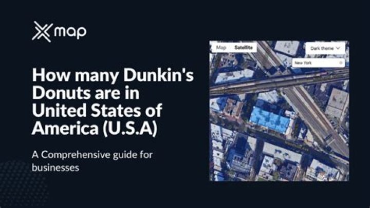 How many Dunkin Donuts are in New England?