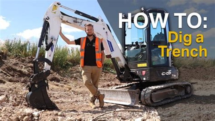 How many feet per minute will a trencher dig?