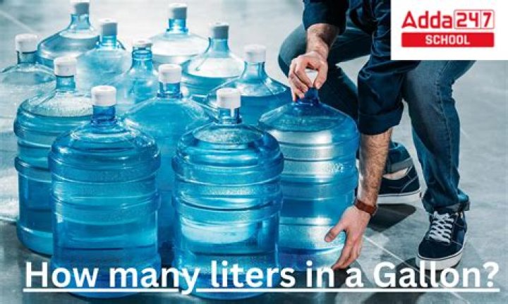 How many gallons of water should you drink in a month?
