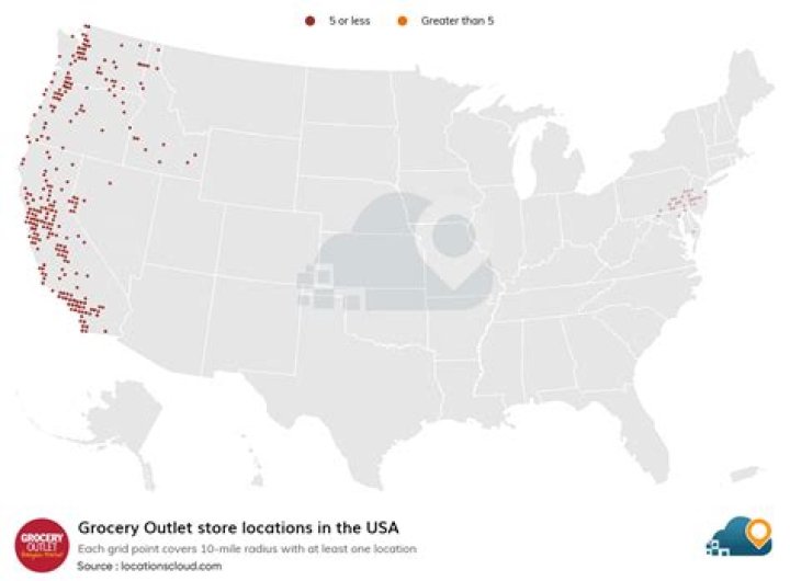 How many Grocery Outlet stores are there in the US?