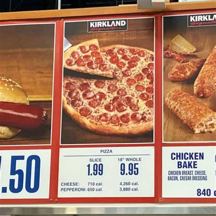 How many inches is Costco frozen pizza?