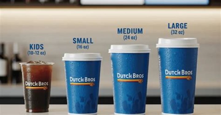 How many ounces is Dutch Bros medium?
