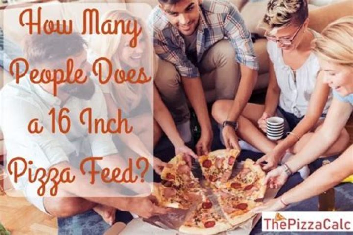 How many people does a large pizza Hut pizza feed?