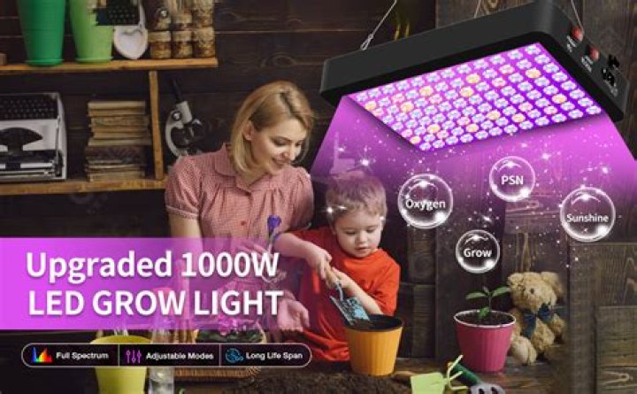 How many plants can a 1000w LED light grow?