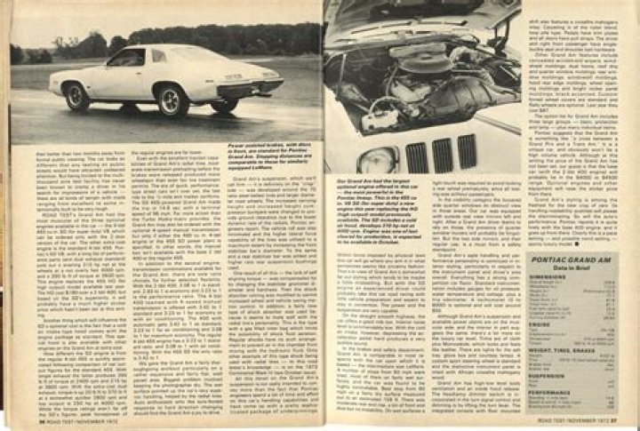 How many Pontiac Grand Ams were made?