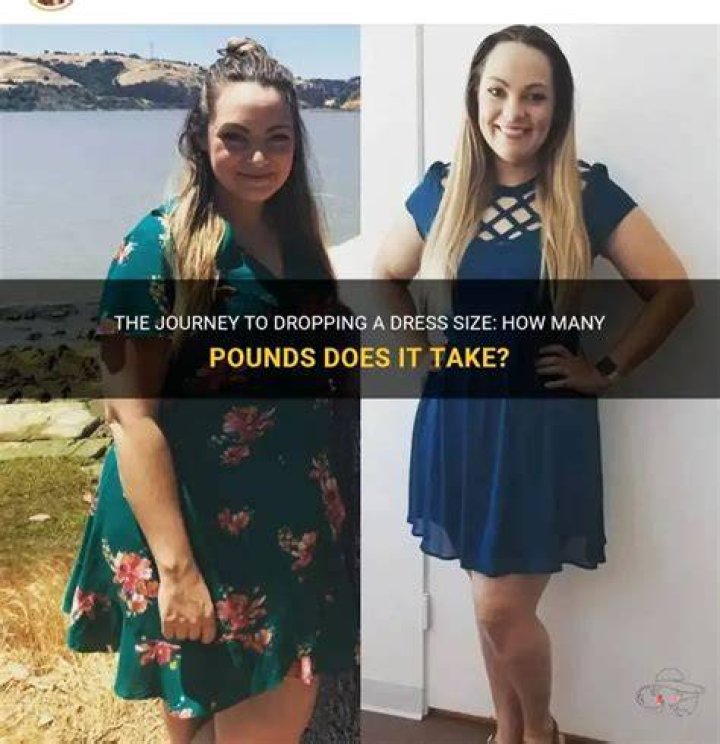 How many pounds lost is a dress size?