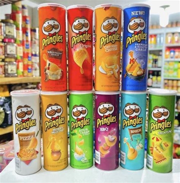 How many Pringles are in a can of Pringles?