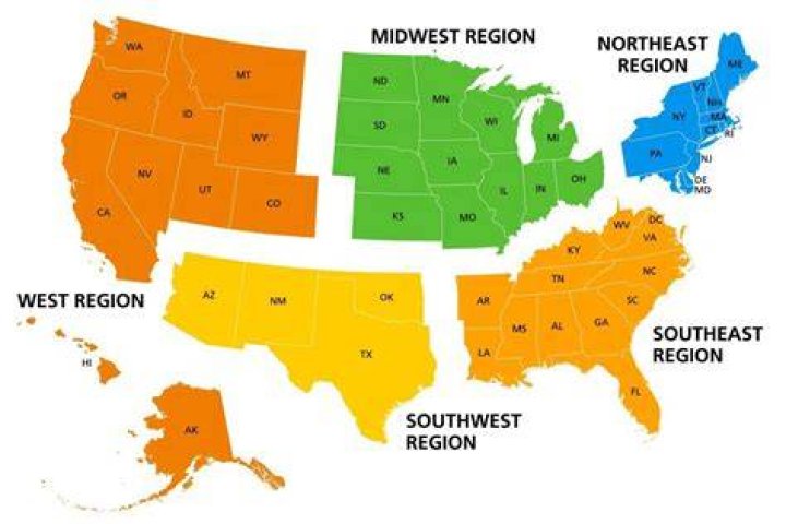 How many regions are in Walmart?