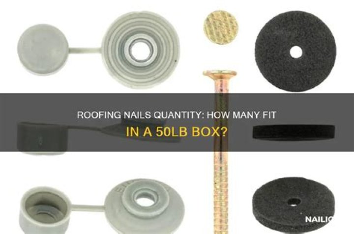 How many roofing nails come in a box?