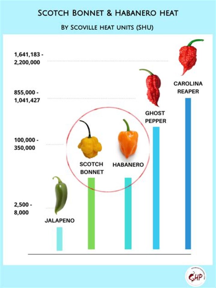 How many Scoville units is habanero sauce?
