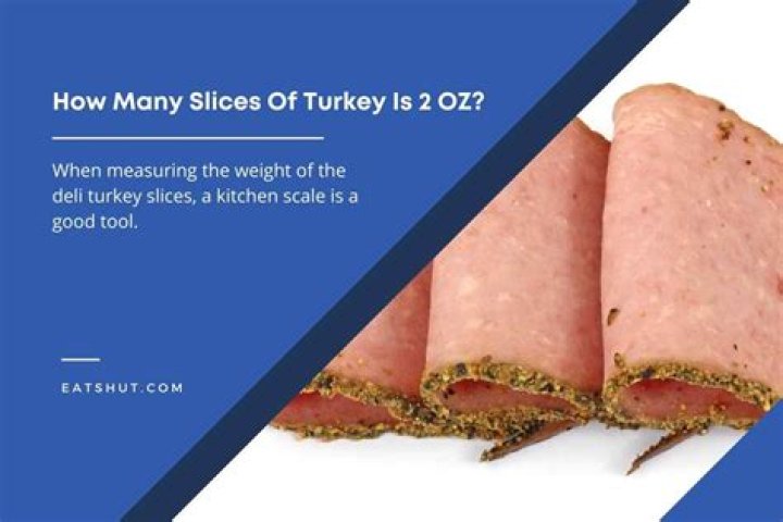 How many slices is 2 oz of lunch meat?