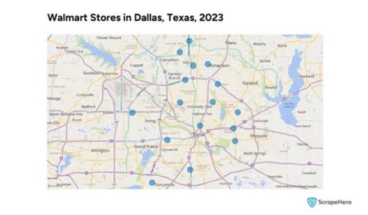 How many Super Walmarts are in Texas?