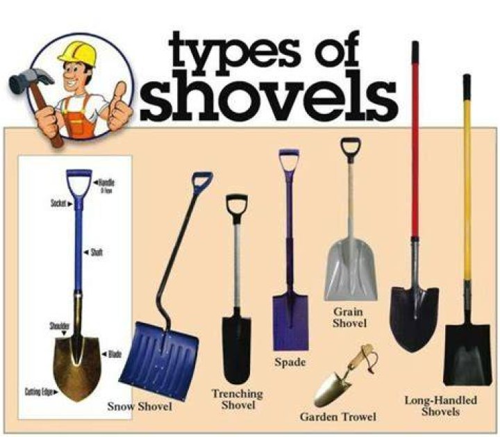 How many types of power shovels are there?
