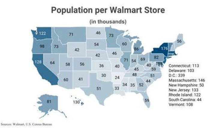 How many WalMarts are in Massachusetts?