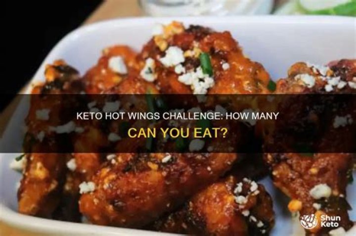 How many wings can you eat on keto?