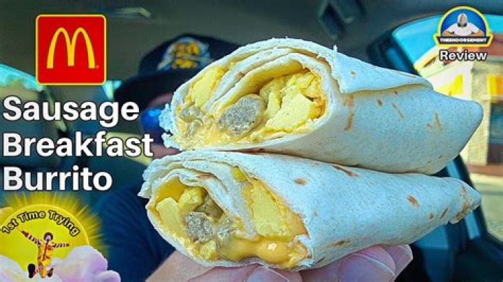 How much are 2 sausage burritos at McDonald’s?