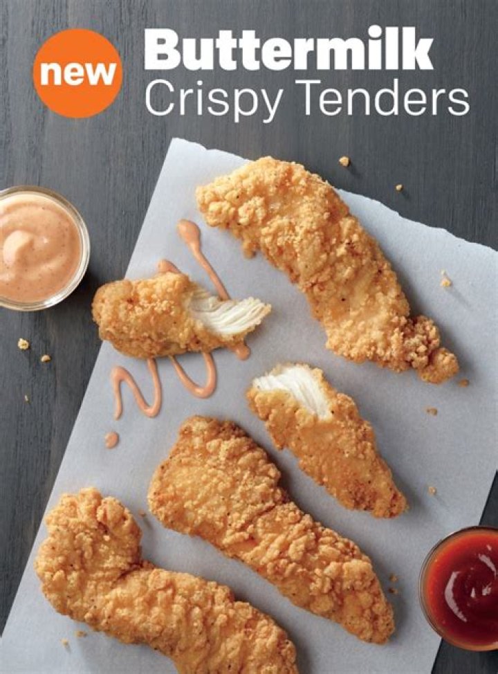 How much are buttermilk crispy tenders at McDonald’s?