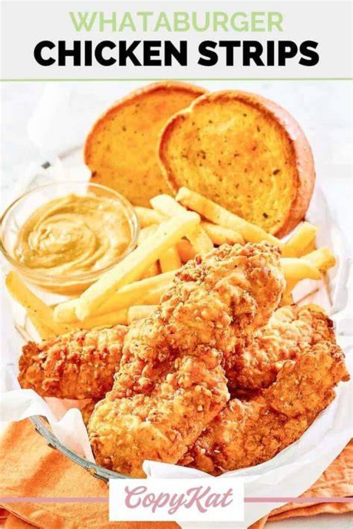 How much are chicken strips at Whataburger?