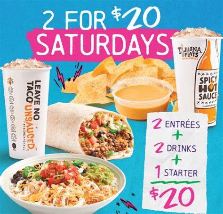 How much are Dos tacos Tijuana Flats?